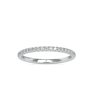 0.20CT Half Eternity Diamond Wedding Band