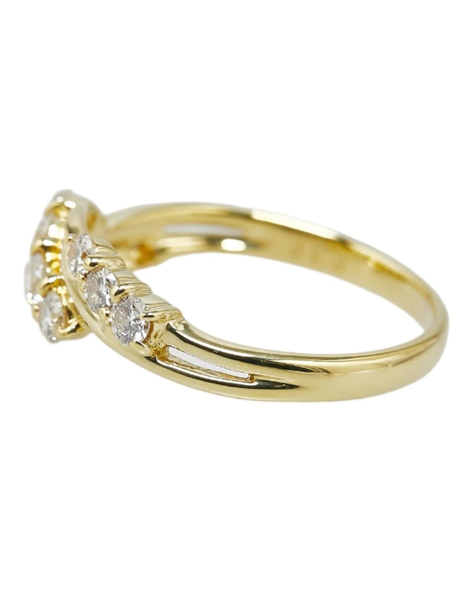 18K Gold Diamond Ring in SA Condition