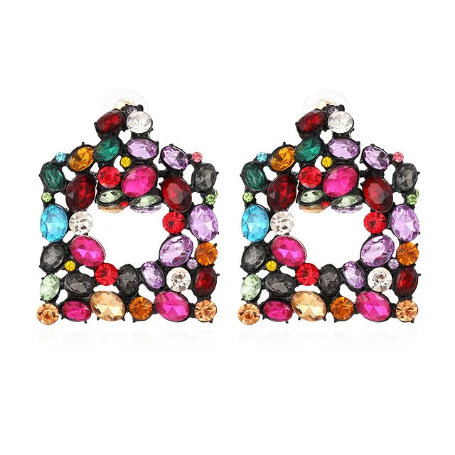 2022 ZA Bohemian Tassel Statement Earrings Jewelry For Woman Party