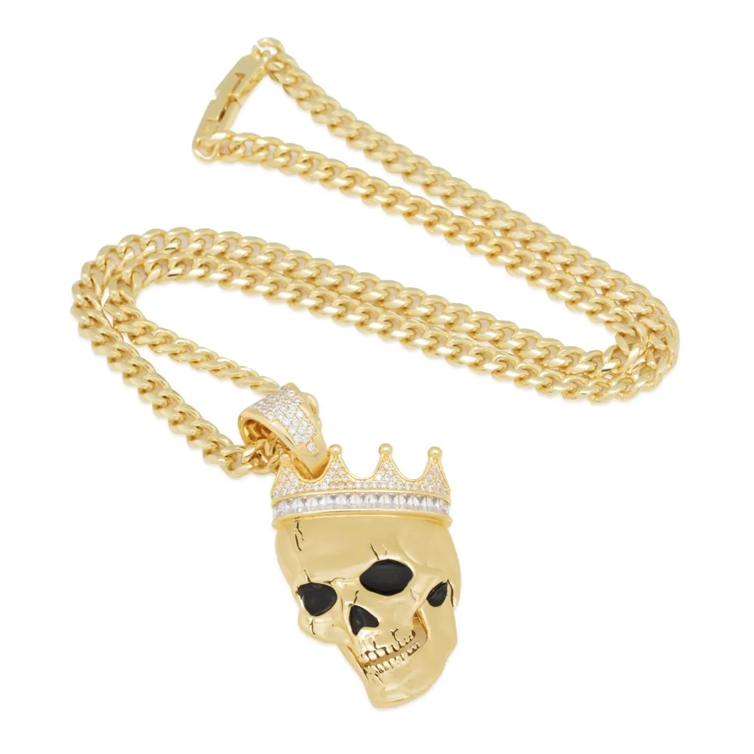 3D Boss Skull King Necklace