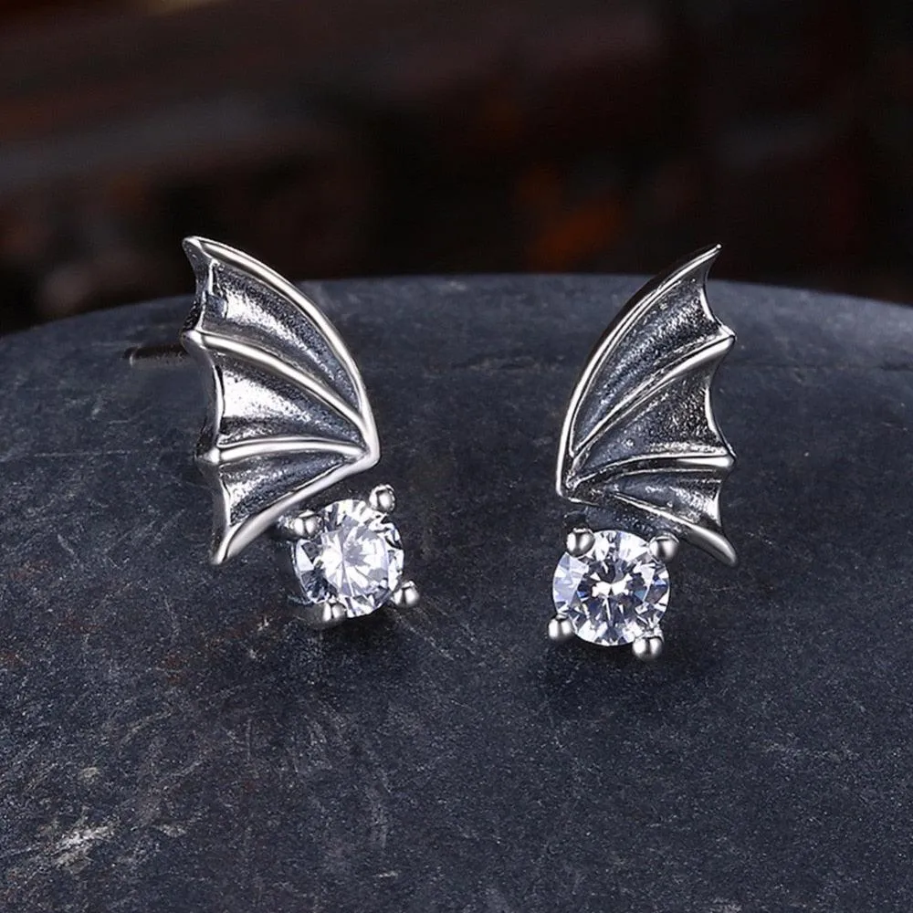 925 Sterling Silver Vintage Wing Design