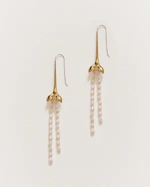 Anemone Pearl Earrings