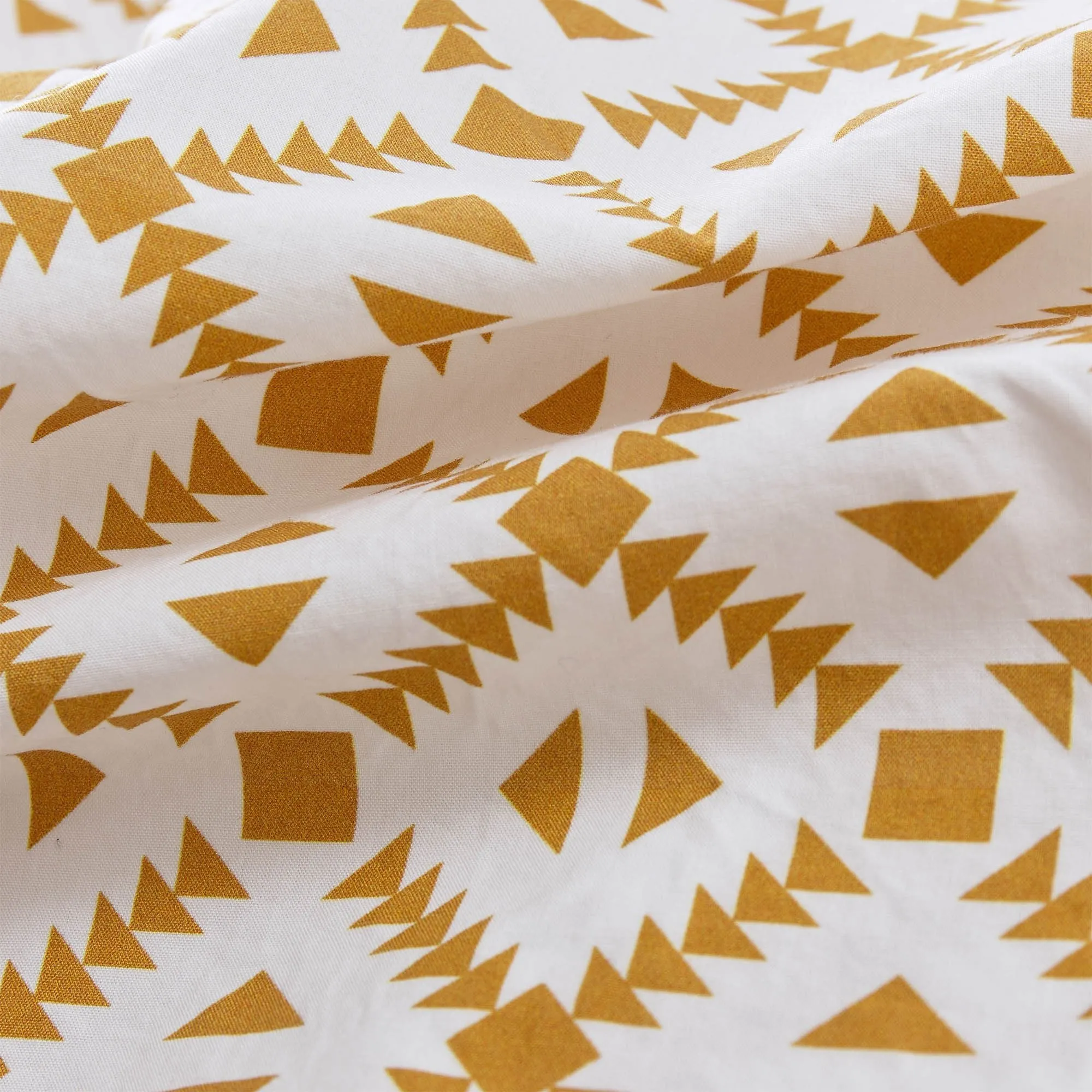 Arouca Pillowcase [White/Mustard]