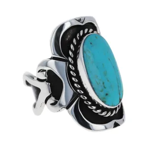 Artisan Unisex Turquoise Ring