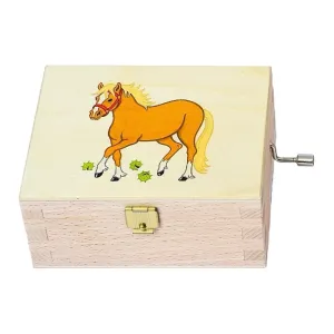 Atelier Fischer Musical Jewelry Box · Horse