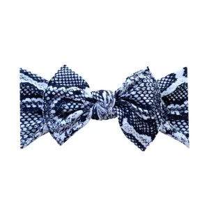 Baby Bling Printed Knot--Snakeskin