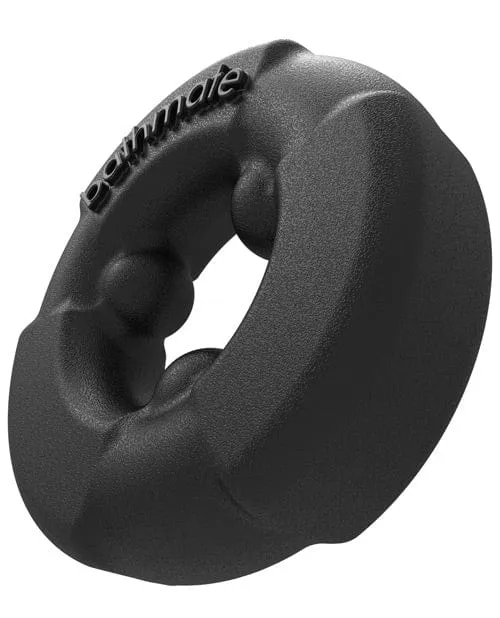 Bathmate Gladiator Premium Black Cock Ring - Enhance Performance & Comfort