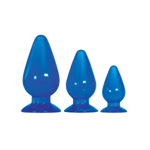 Premium Big Blue Jelly Anal Training Kit