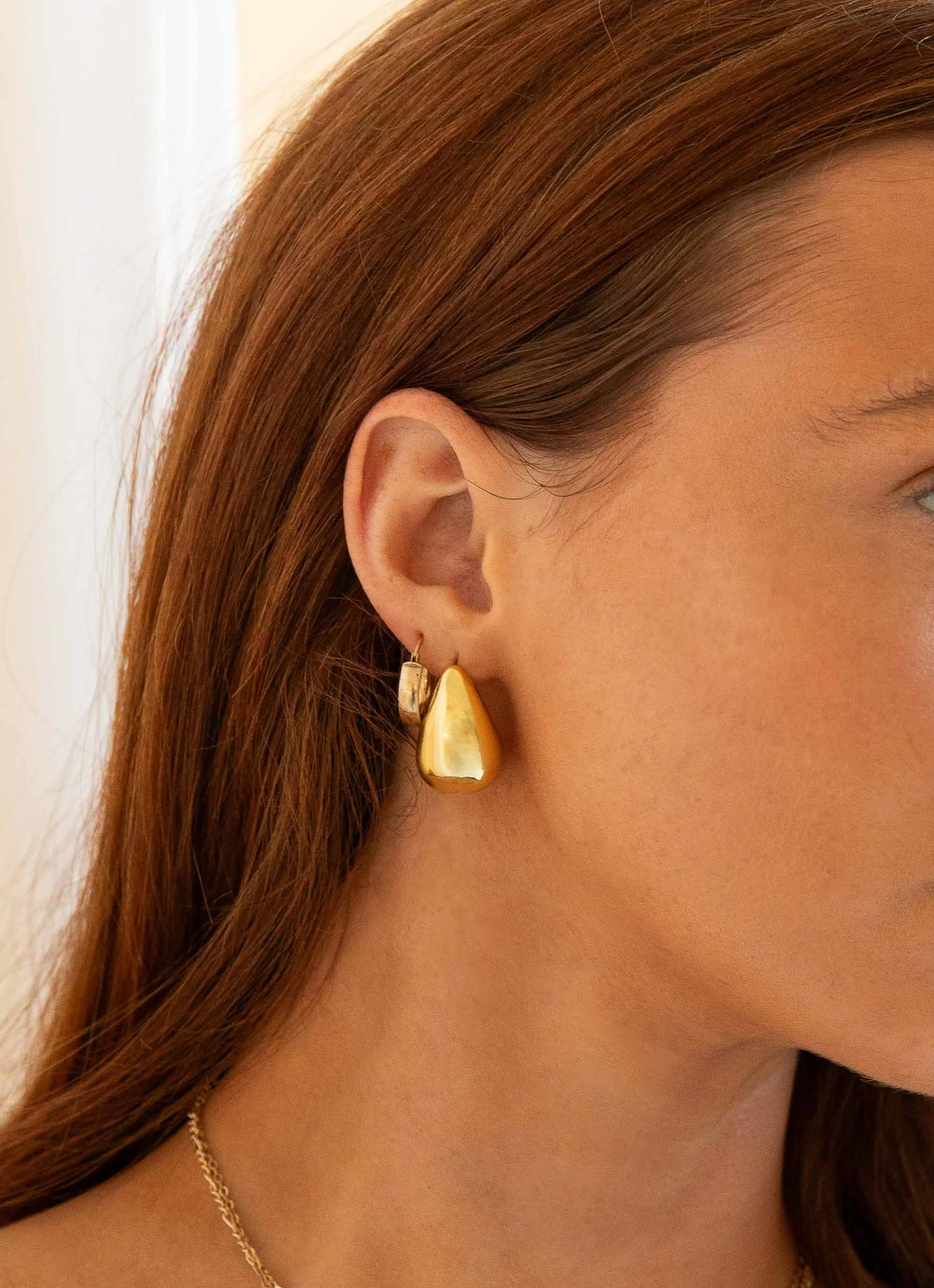 Big Energy Earrings - Gold