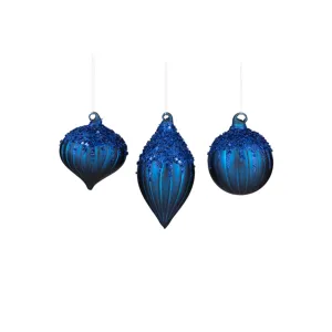 Blue Xmas Ornament