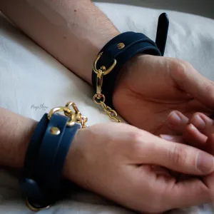 Bondage Couture Wrist Cuffs by NS Novelties