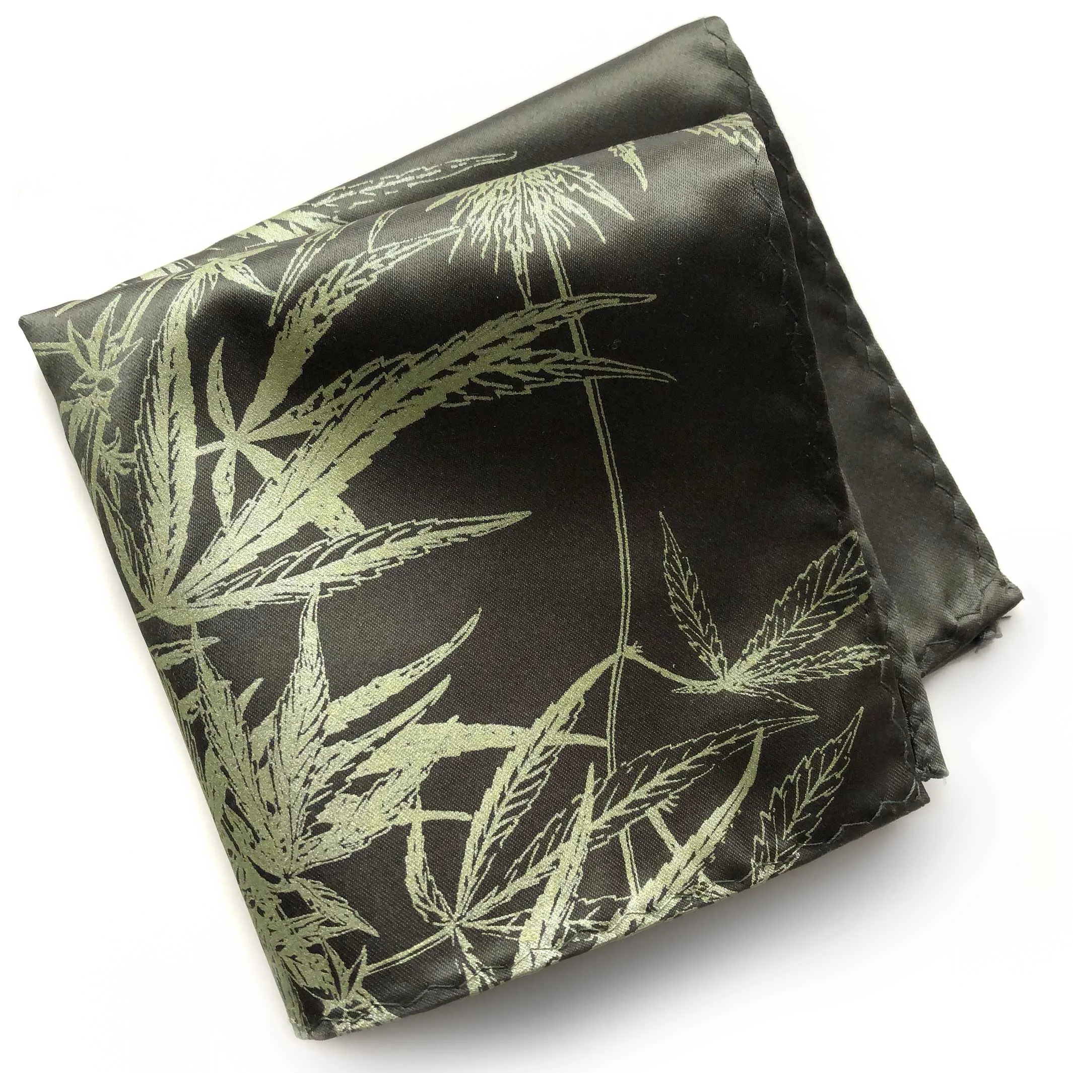 Cannabis Flower Pocket Square