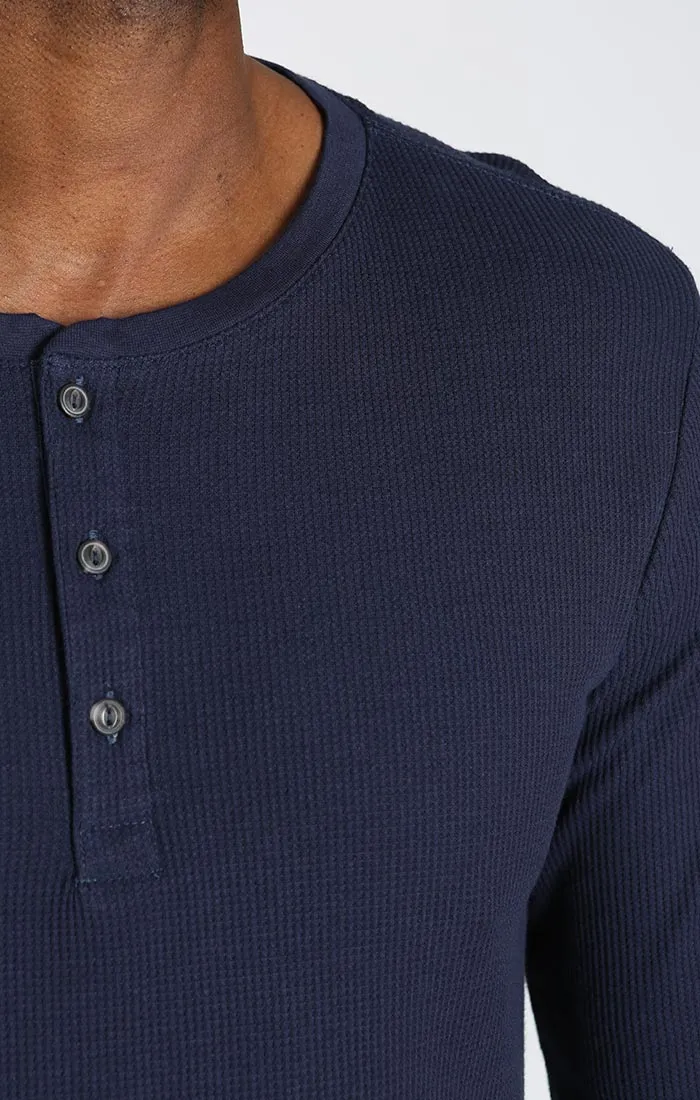 Classic Waffle Henley