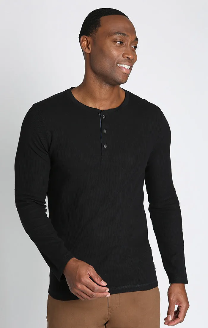 Classic Waffle Henley