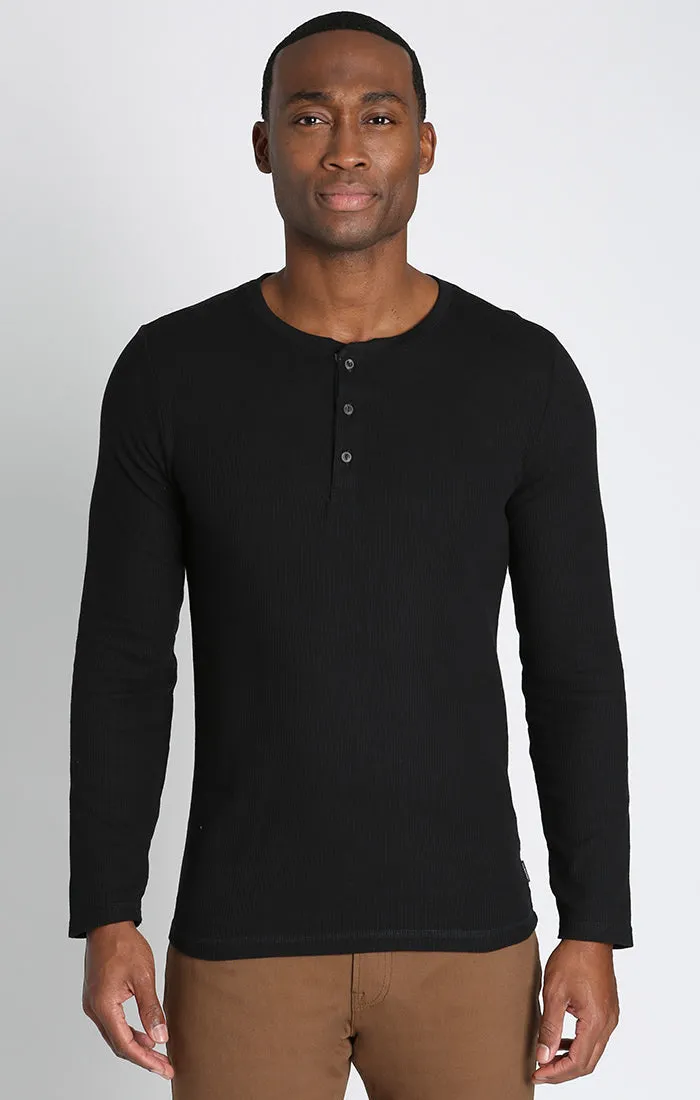 Classic Waffle Henley