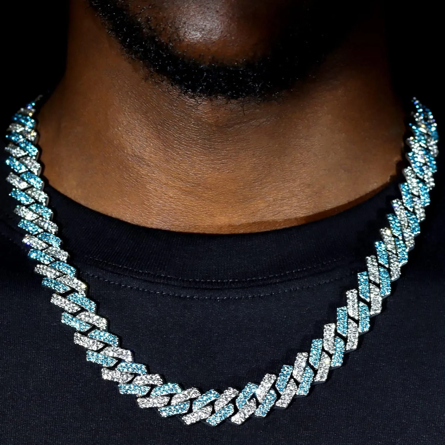 Diamond Coated Necklace HipHop Men Jewelry