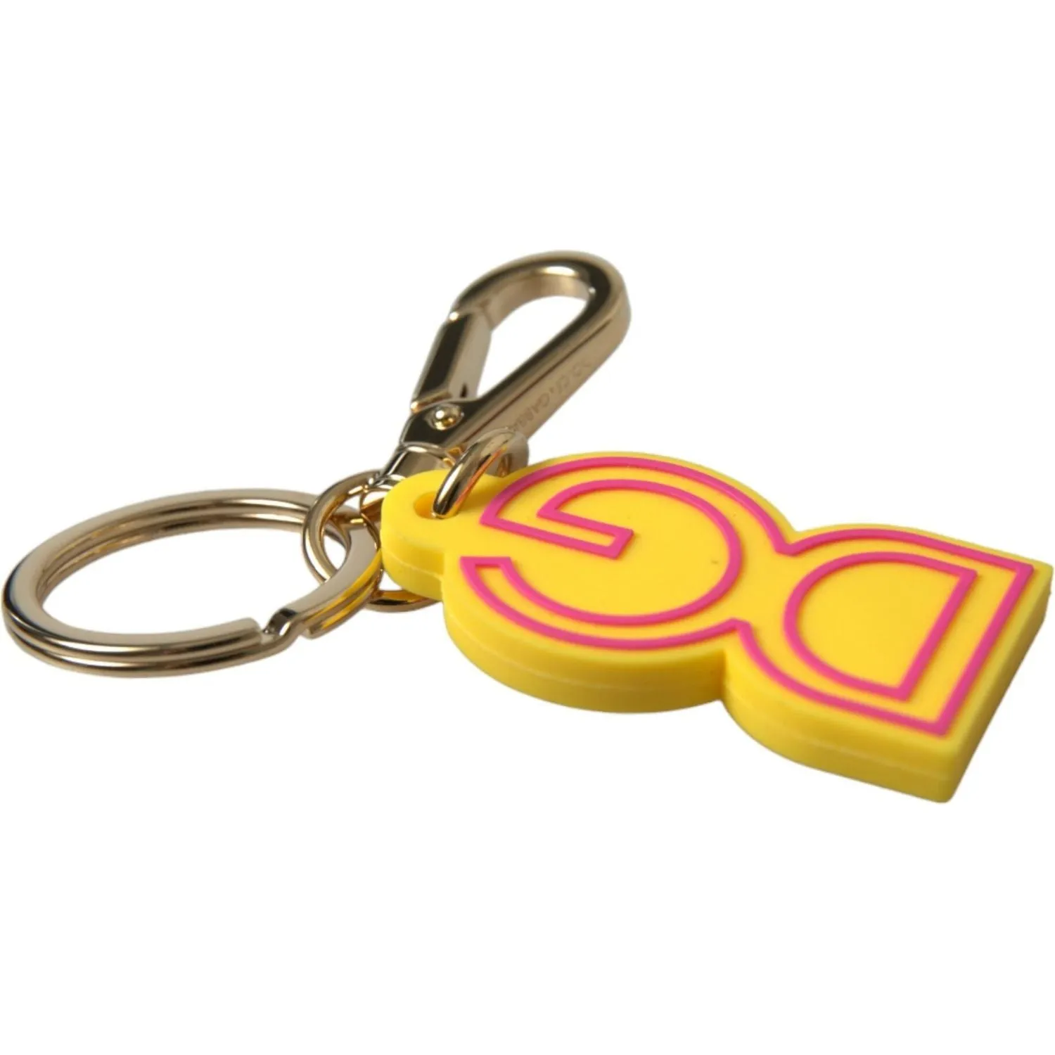 Dolce & Gabbana Chic Yellow Gold Keychain Charm