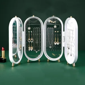 Foldable Jewelry Display Organizer (Minor Damage)