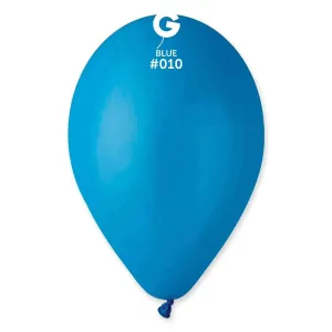 Gemar - 12" Blue Latex Balloons #010 (50pcs)