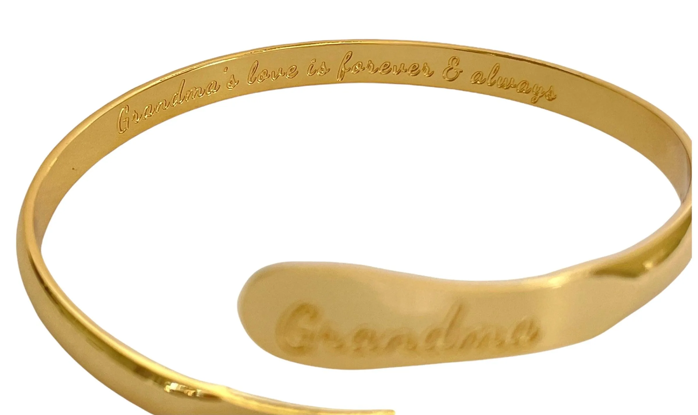 Grandma Bracelets, Engraved Bracelets Grandma’s love is forever & always