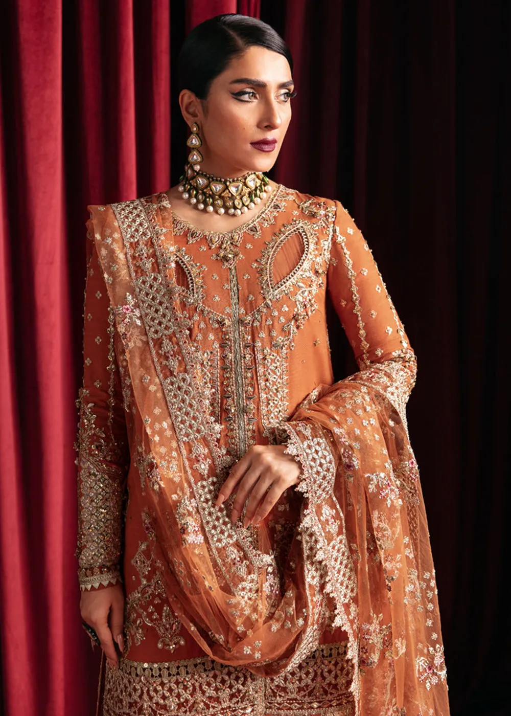 Heer Ranjha Luxury Formals 2023 By Qalamkar | HR-07 NOOR