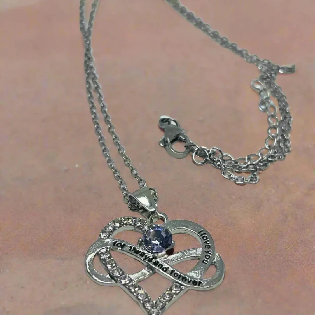 June Birthstone  Alexandrite Necklace