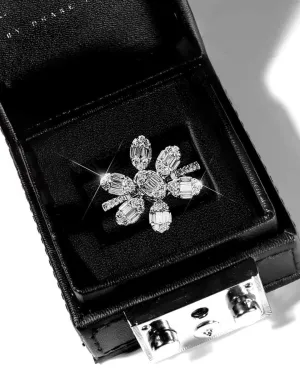 #LVNA2024 | Floral Diamond Baguette Diamond Ring 18kt