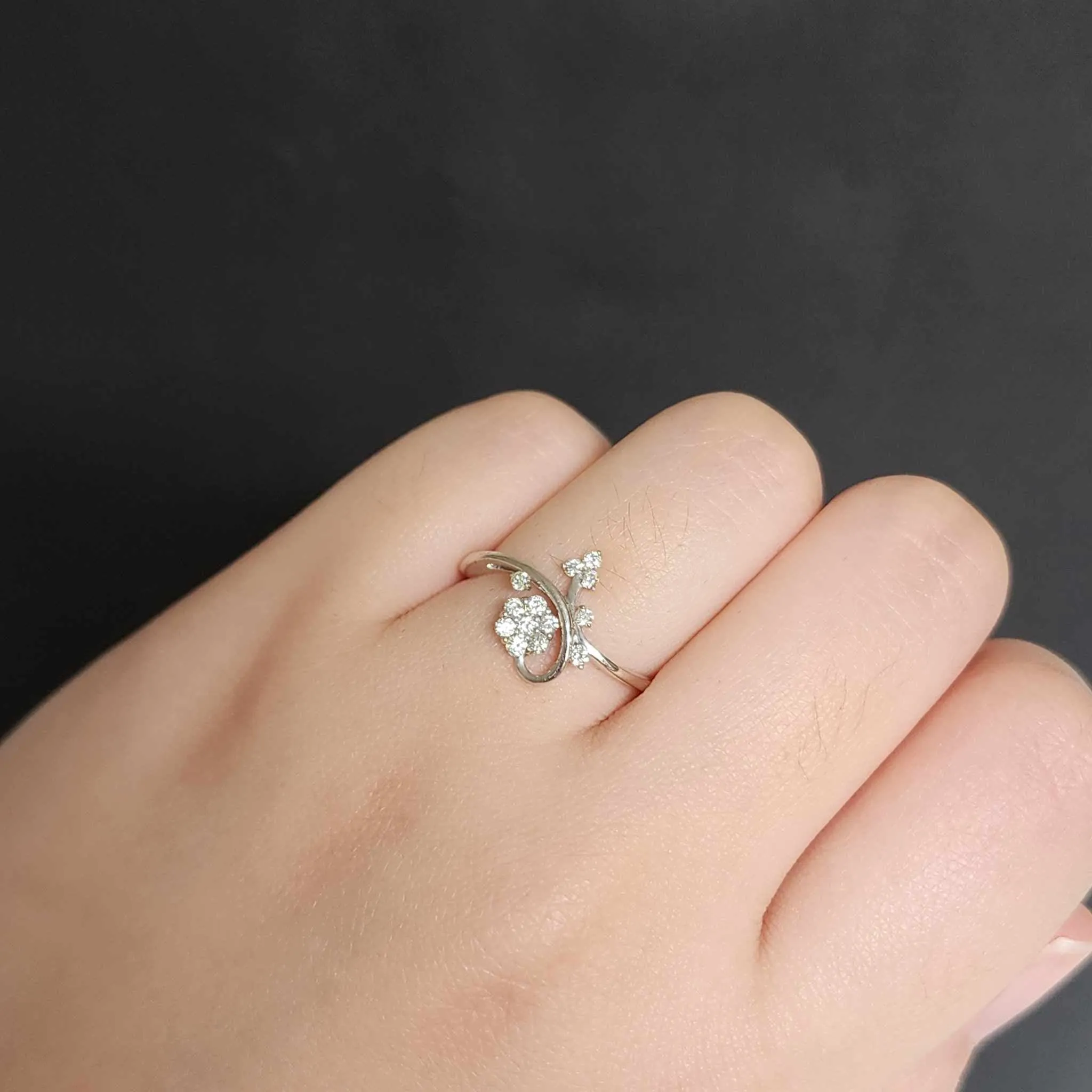 #LVNA2024 | Flower Diamond Ring 18kt