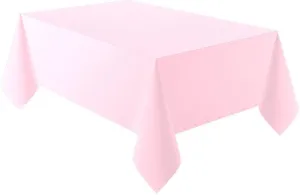 Marshmallow Pastel Pink Party Tablecover