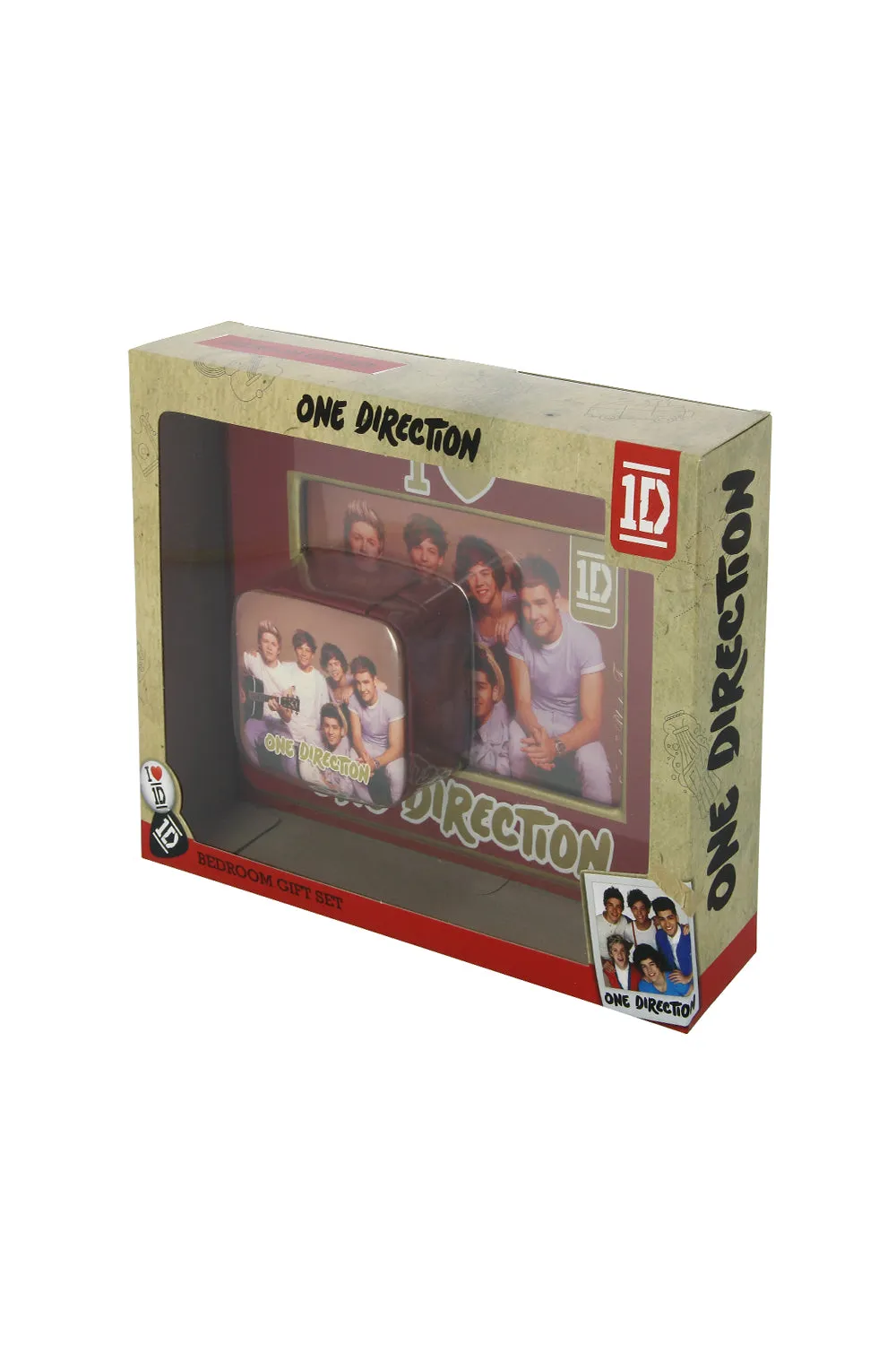 One Direction Photo frame and small Jewelry Box with Gift Pack