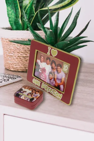 One Direction Photo frame and small Jewelry Box with Gift Pack