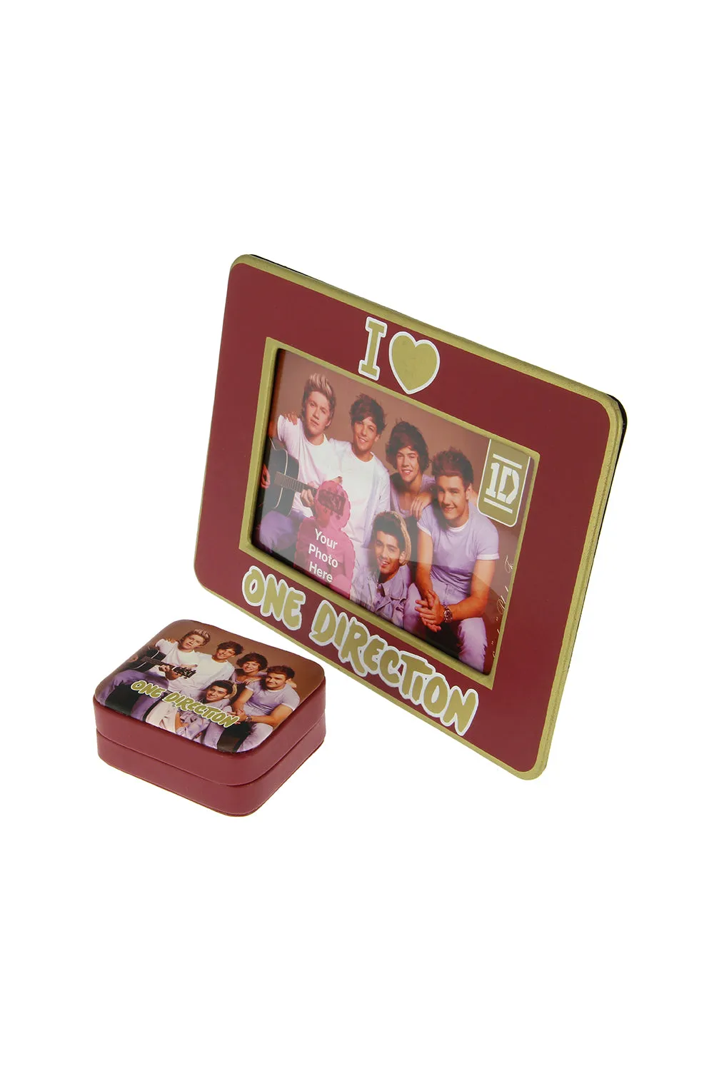 One Direction Photo frame and small Jewelry Box with Gift Pack