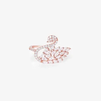 Opulent Avian Rose Gold Ring