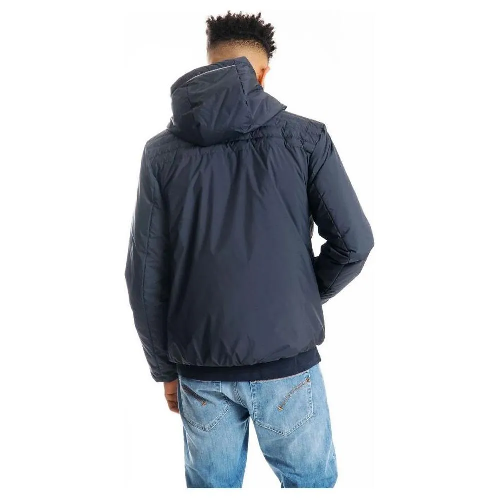 People Of Shibuya Sumptuous Blue Hooded Technical Jacket