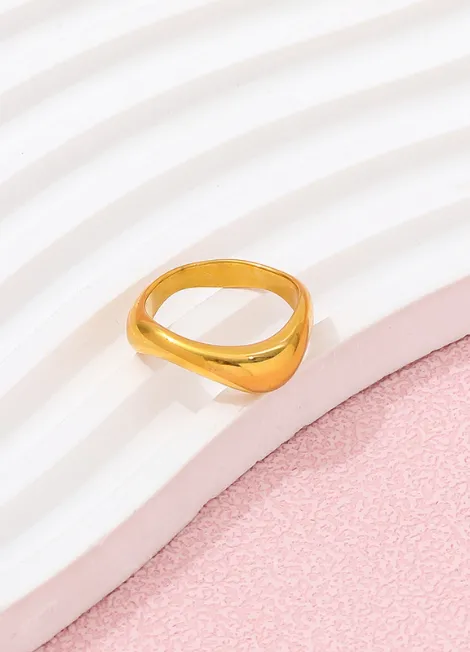 Ring | Tuva Twisted | 18K Gold Plated