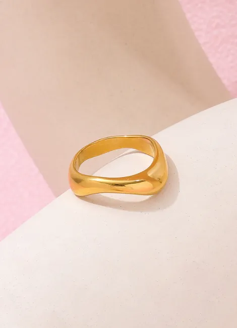 Ring | Tuva Twisted | 18K Gold Plated