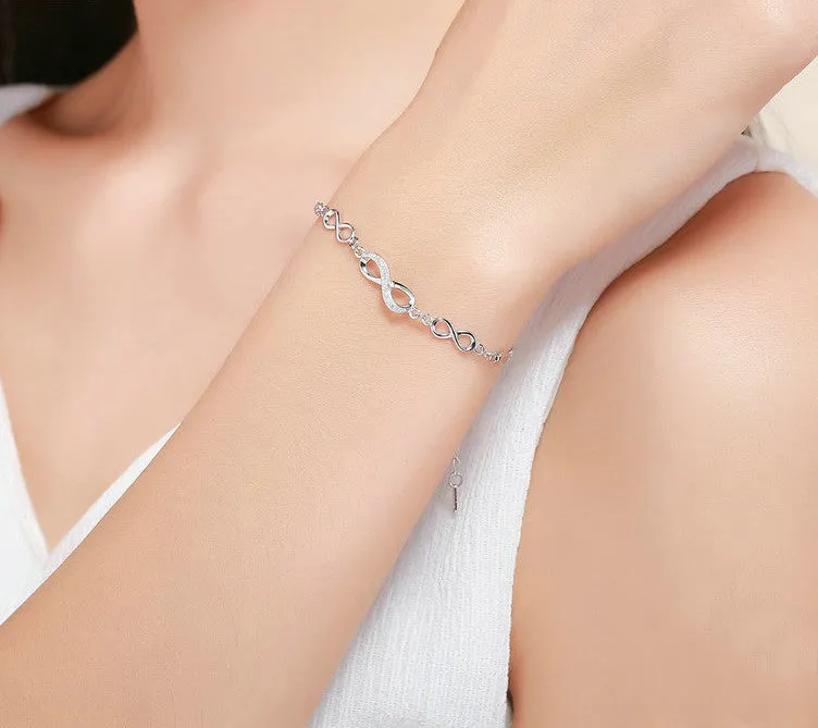 Silver Glamour Bracelet