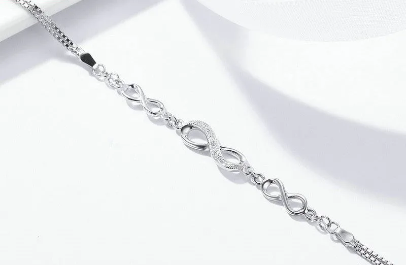 Silver Glamour Bracelet