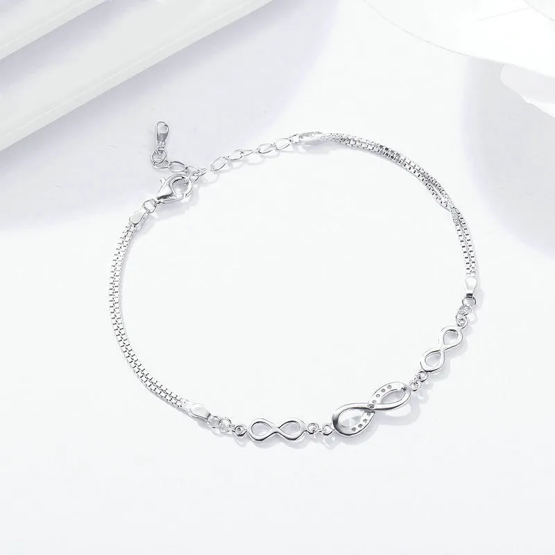 Silver Glamour Bracelet