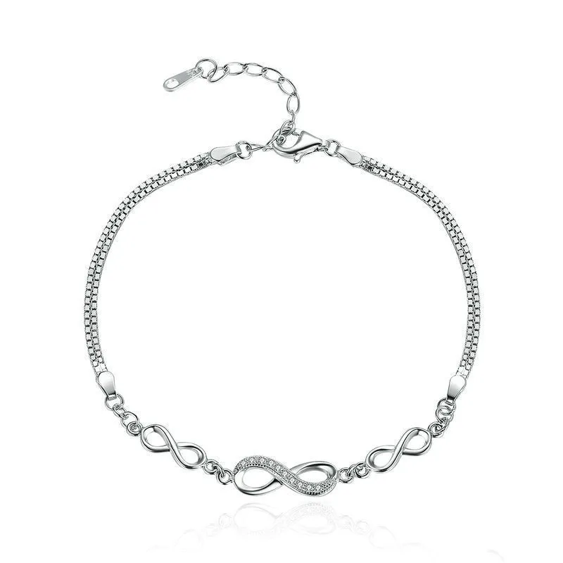 Silver Glamour Bracelet