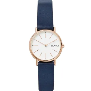 Skagen SKW2838 Signature Blue Leather Womens Watch