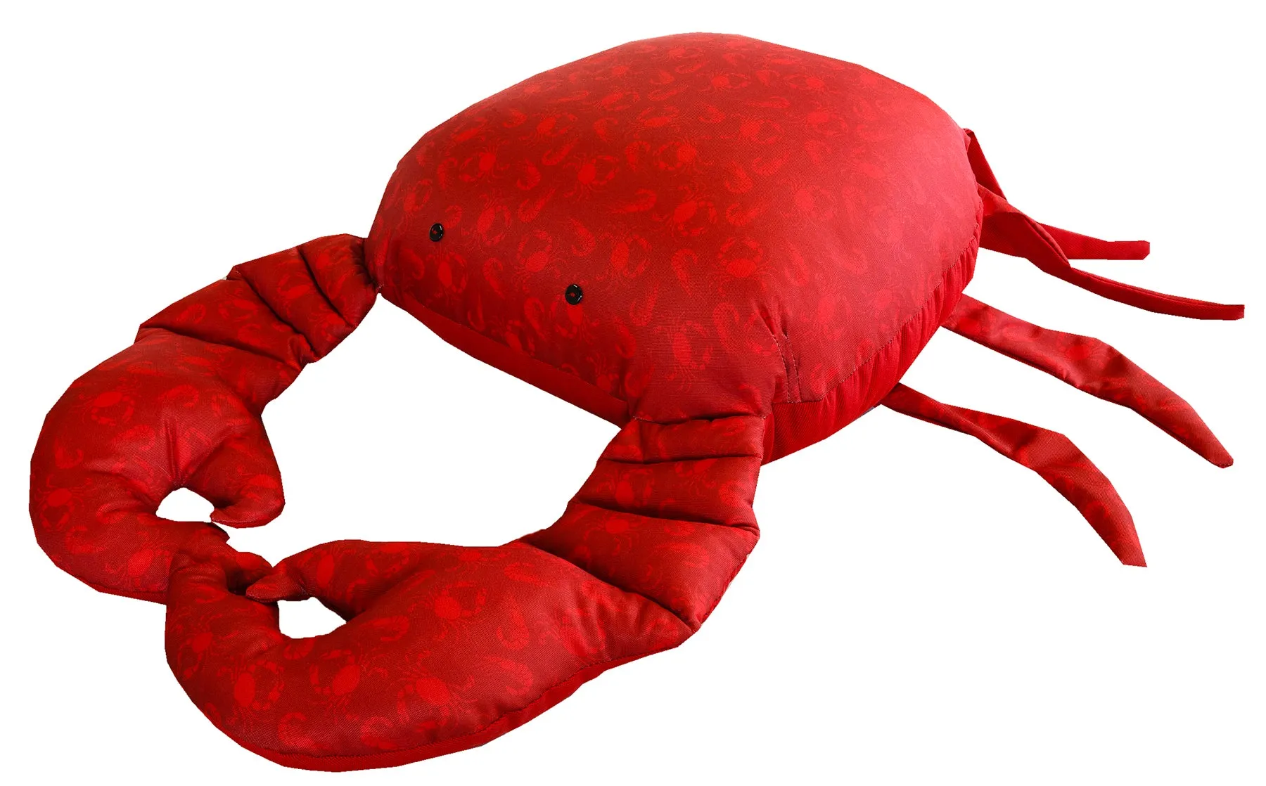 VILEBREQUIN x MX Home - Coussin crabe rouge - motifs "crabes homards"