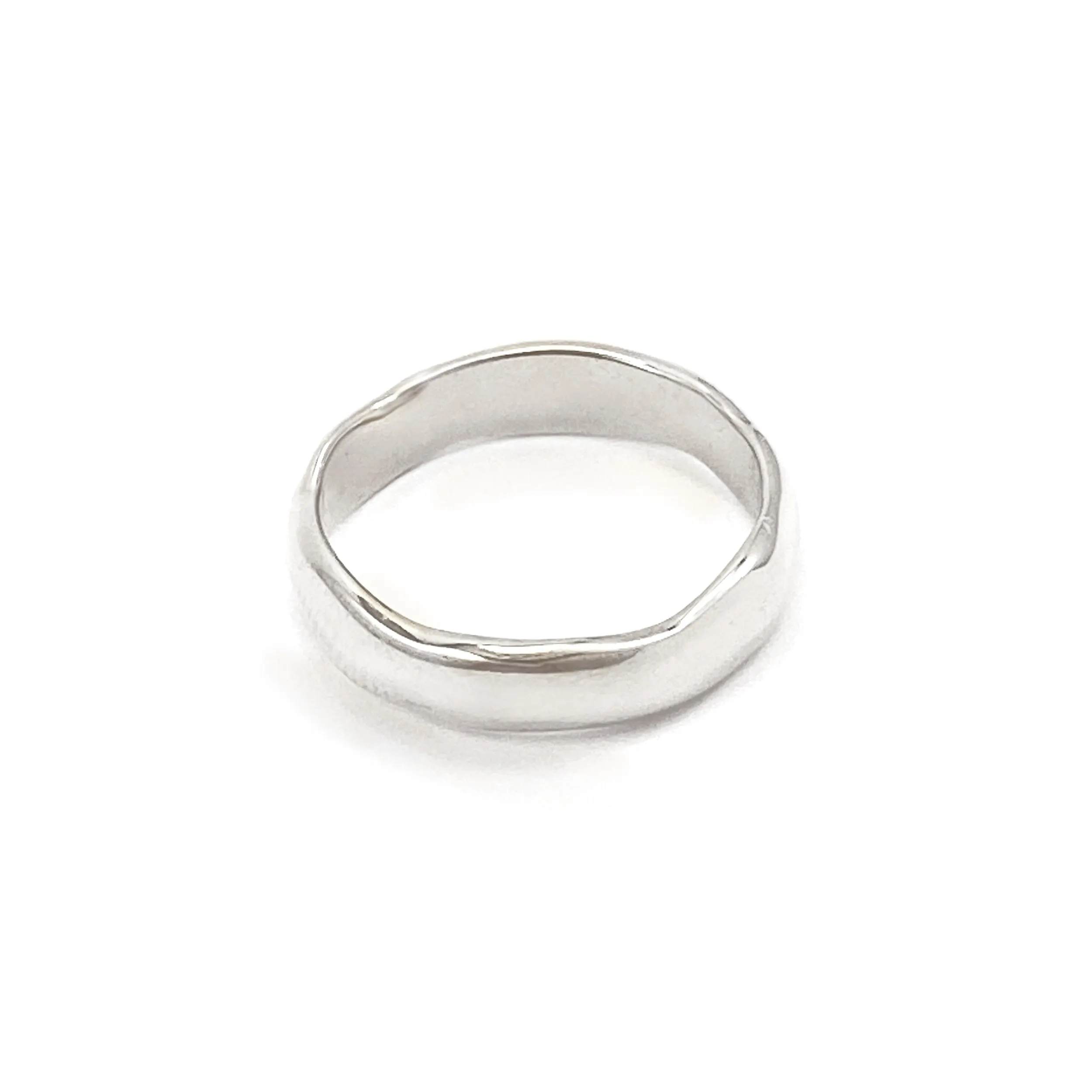 Wavi Ring - Thin - Silver