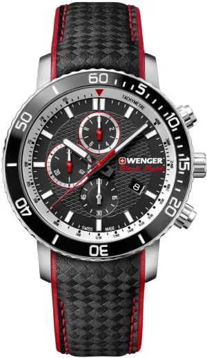 WEN Watch Roadster Black Night Chrono Mens